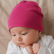 Touca Gorro - Algodão Liso | Rosa Pink
