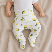 Calça Recém-Nascido à 3 meses com Pezinho – Cotton Adapt | Lemons