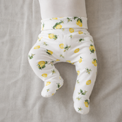 Calça Recém-Nascido à 3 meses com Pezinho – Cotton Adapt | Lemons