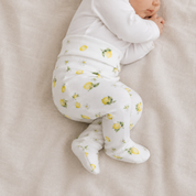 Calça Recém-Nascido à 3 meses com Pezinho – Cotton Adapt | Lemons