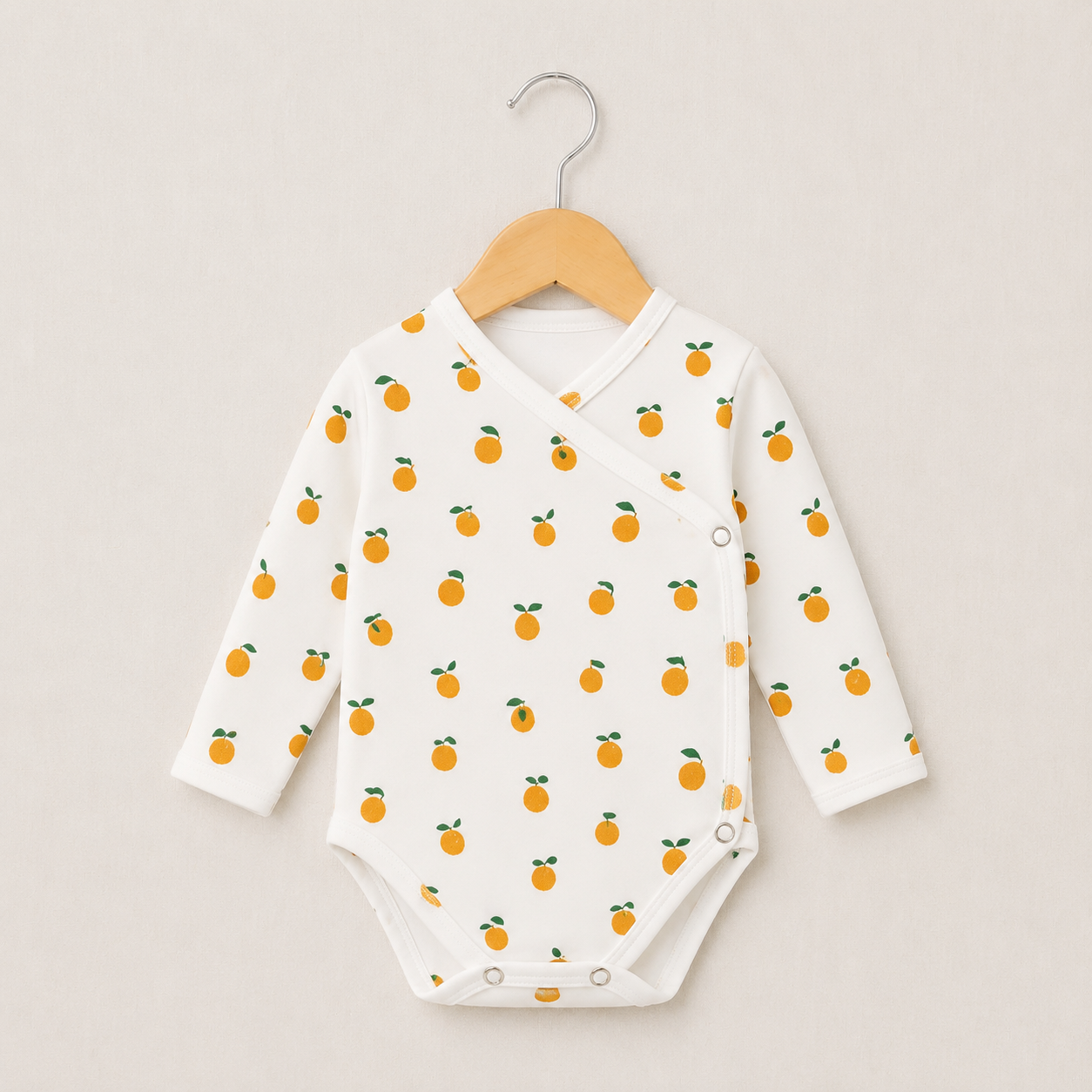 Body Kimono Bebê Recém-Nascido à 3 Meses - Algodão Premium | Mini Laranjinhas Boho