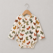 Saída Maternidade Recém-Nascido 4 Peças - Cotton Adapt | Butterflies