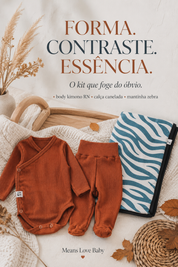 Kit Presente - Traço & Origem - 3 peças