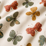Saída Maternidade Recém-Nascido 4 Peças - Cotton Adapt | Butterflies