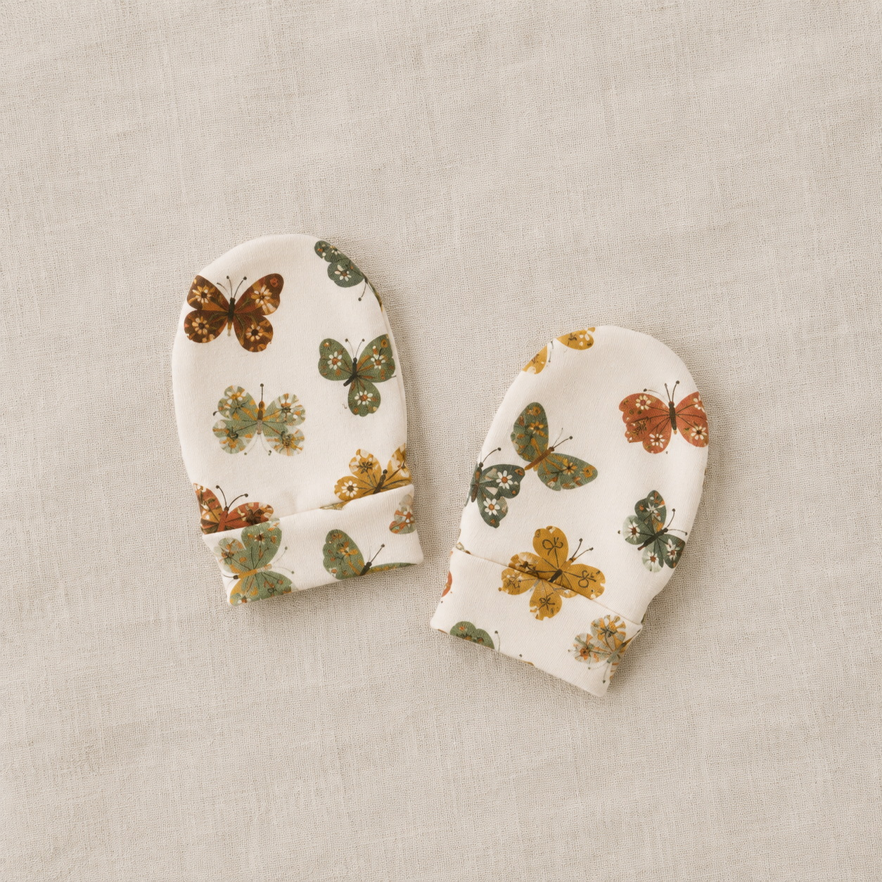 Saída Maternidade Recém-Nascido 4 Peças - Cotton Adapt | Butterflies