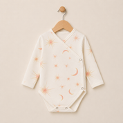 Body Kimono Bebê Recém-Nascido à 3 Meses - Algodão Premium | Mystic Sky