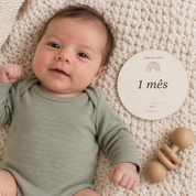 Kit Cartões de Marcos do Bebê — 30 Cartões para Imprimir | Primeiro Ano Completo