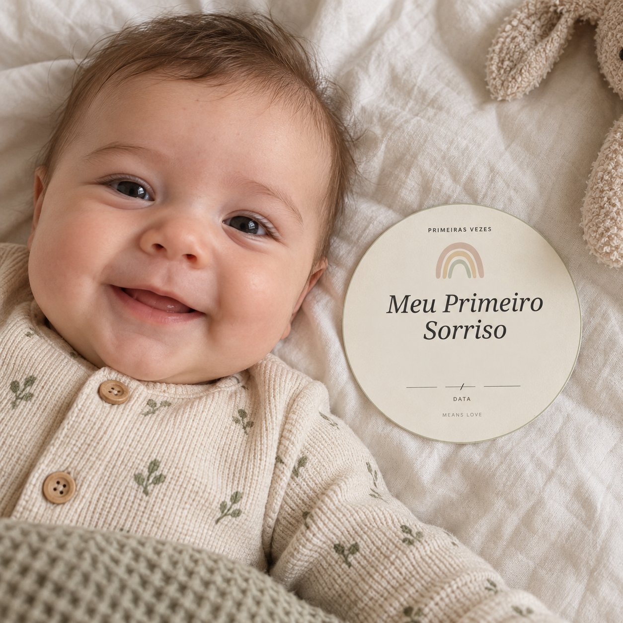 Kit Cartões de Marcos do Bebê — 30 Cartões para Imprimir | Primeiro Ano Completo
