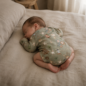 Body Kimono Recém-Nascido à 3 Meses - Cotton Adapt | Farm Days Sage