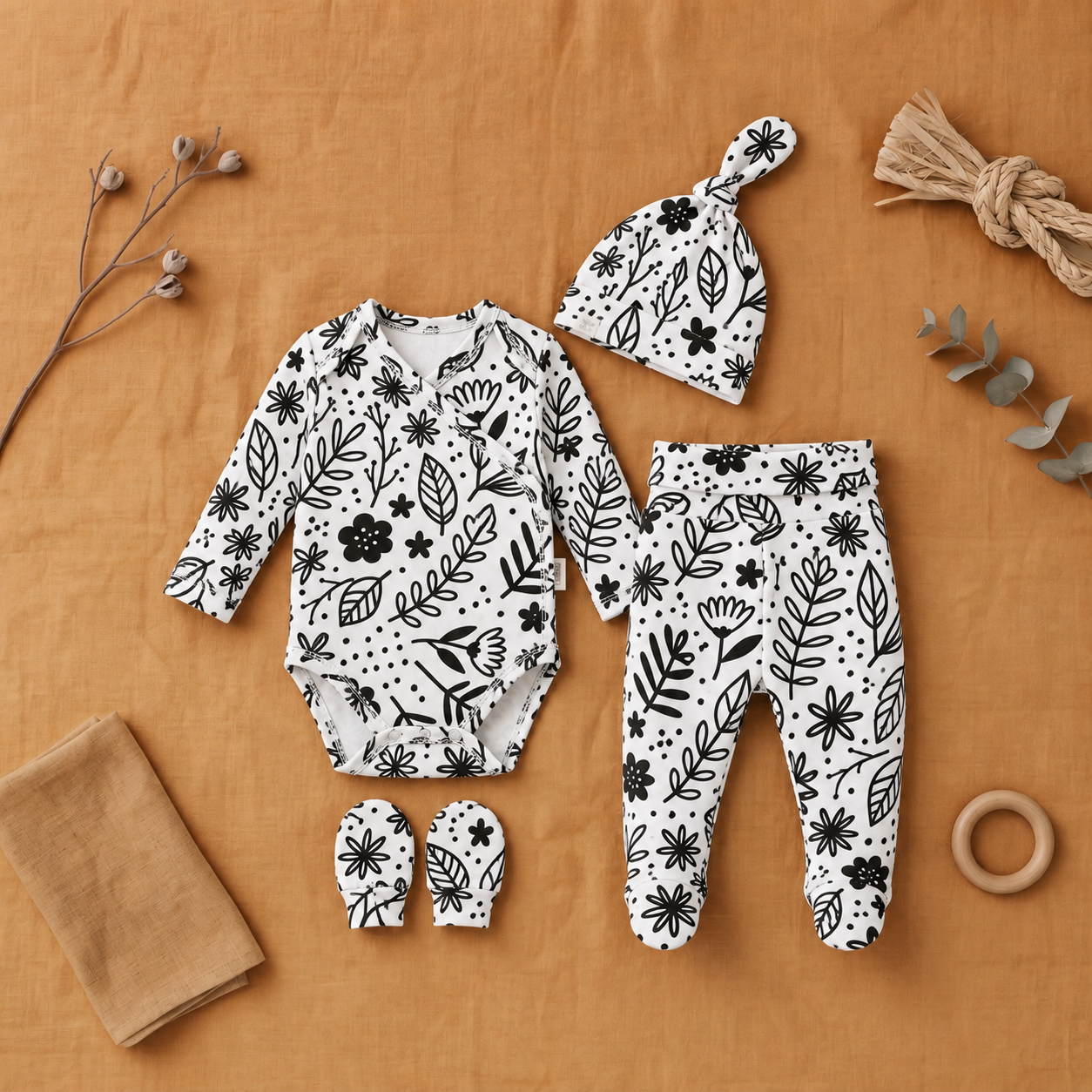 Kit Memórias Primeiro Ano - Cotton Adapt | Sketch