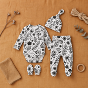 Kit Memórias Primeiro Ano - Cotton Adapt | Sketch