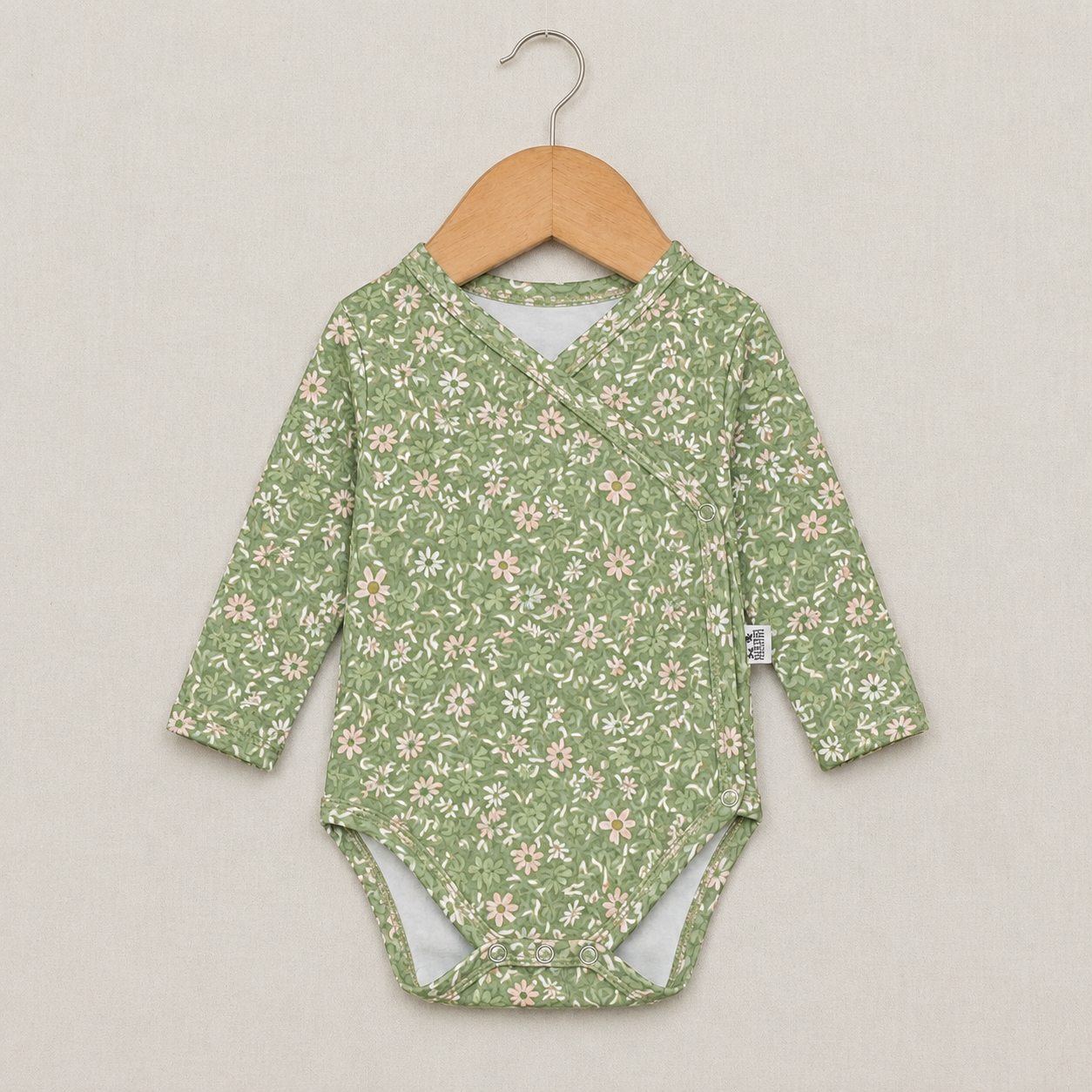 Body Kimono Recém-Nascido à 3 Meses - Cotton Adapt | Trevos Encantados