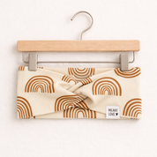 Faixinha de Cabelo - Cotton Adapt | Arcos Boho Fundo Bege