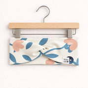 Faixinha de Cabelo - Poliéster Stretch | Floral Vintage Grande