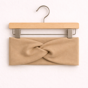 Faixinha de Cabelo - Malha Algodão Lisa | Nude