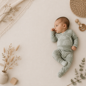 Saída Maternidade Recém-Nascido 4 Peças - Cotton Adapt | Nordic Rainbow