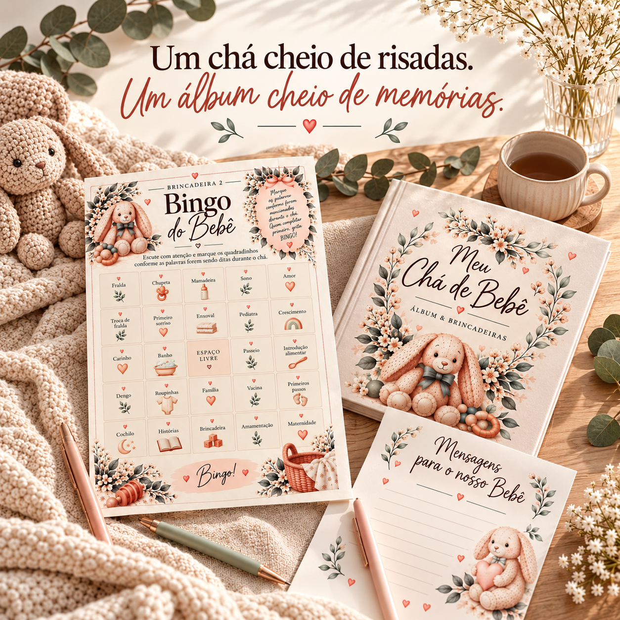 Meu Chá de Bebê - Álbum & Brincadeiras