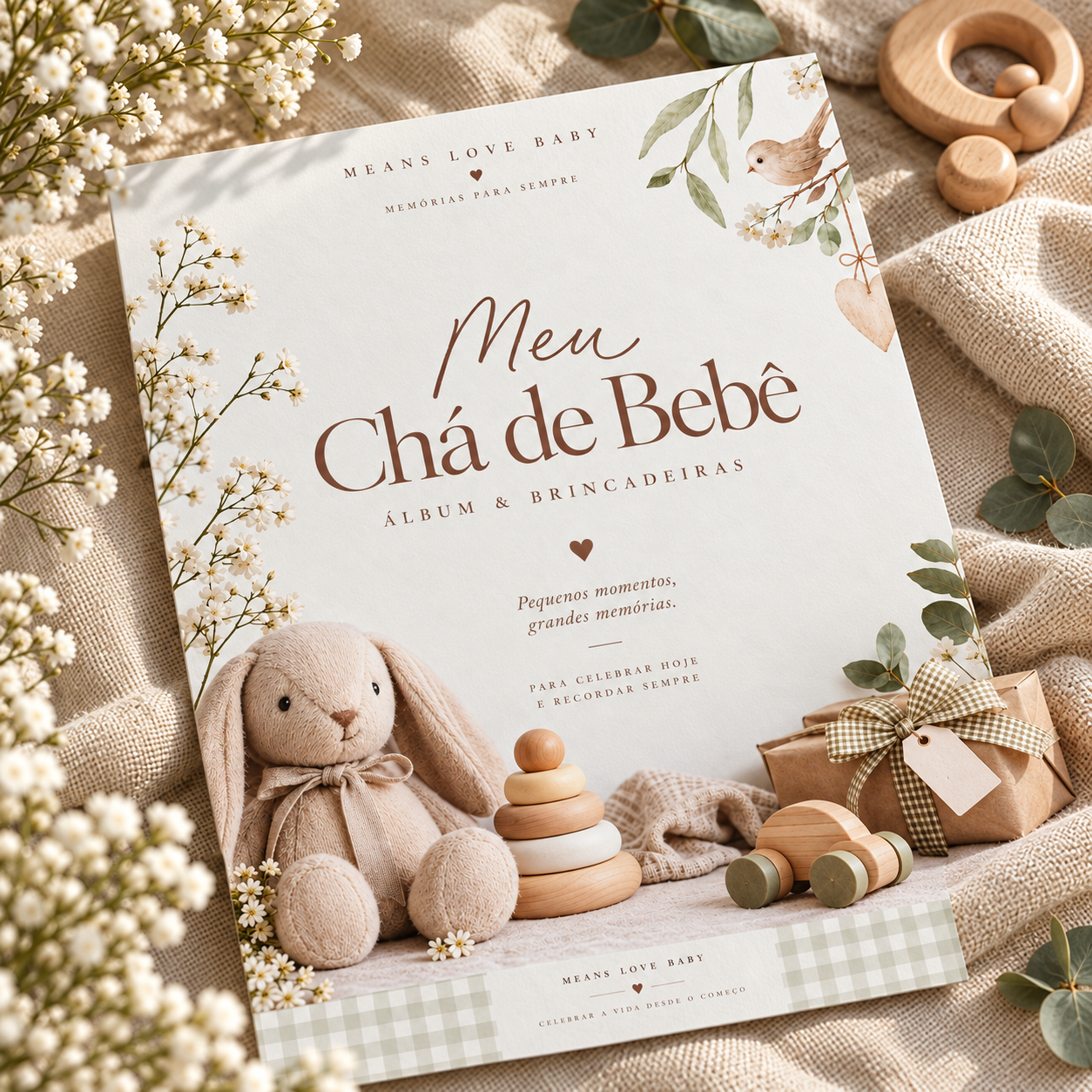Meu Chá de Bebê - Álbum & Brincadeiras