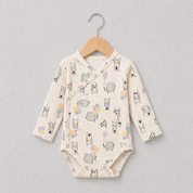 Body Kimono Recém-Nascido à 3 Meses - Malha Algodão | Winter