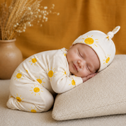 Saída Maternidade Recém-Nascido 4 Peças - Cotton Adapt | Little Sunshine