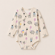 Kit: Body Kimono + Calça de Pezinho - Recém-Nascido à 3 Meses - Malha Algodão | Winter