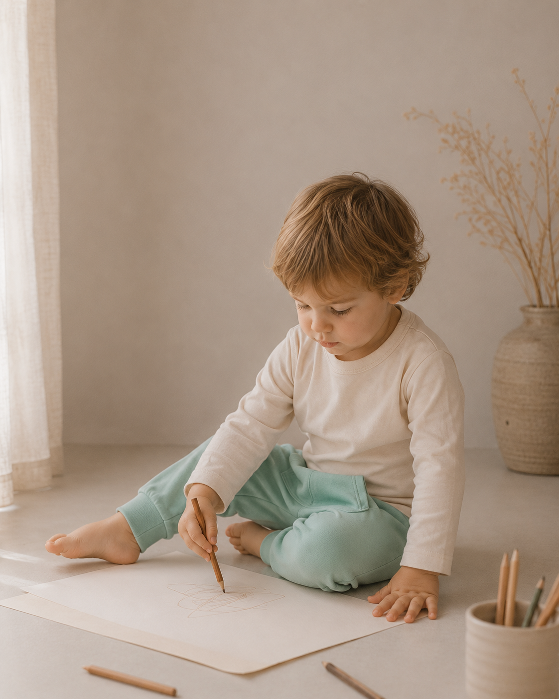 Calça Bolsão Canguru - Malha Algodão | Menta