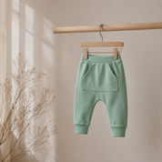 Calça Bolsão Canguru - Malha Algodão | Menta