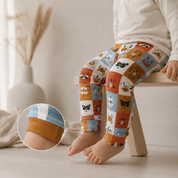 Calça Bolsão Canguru – Malha Algodão | Plaid Colorido