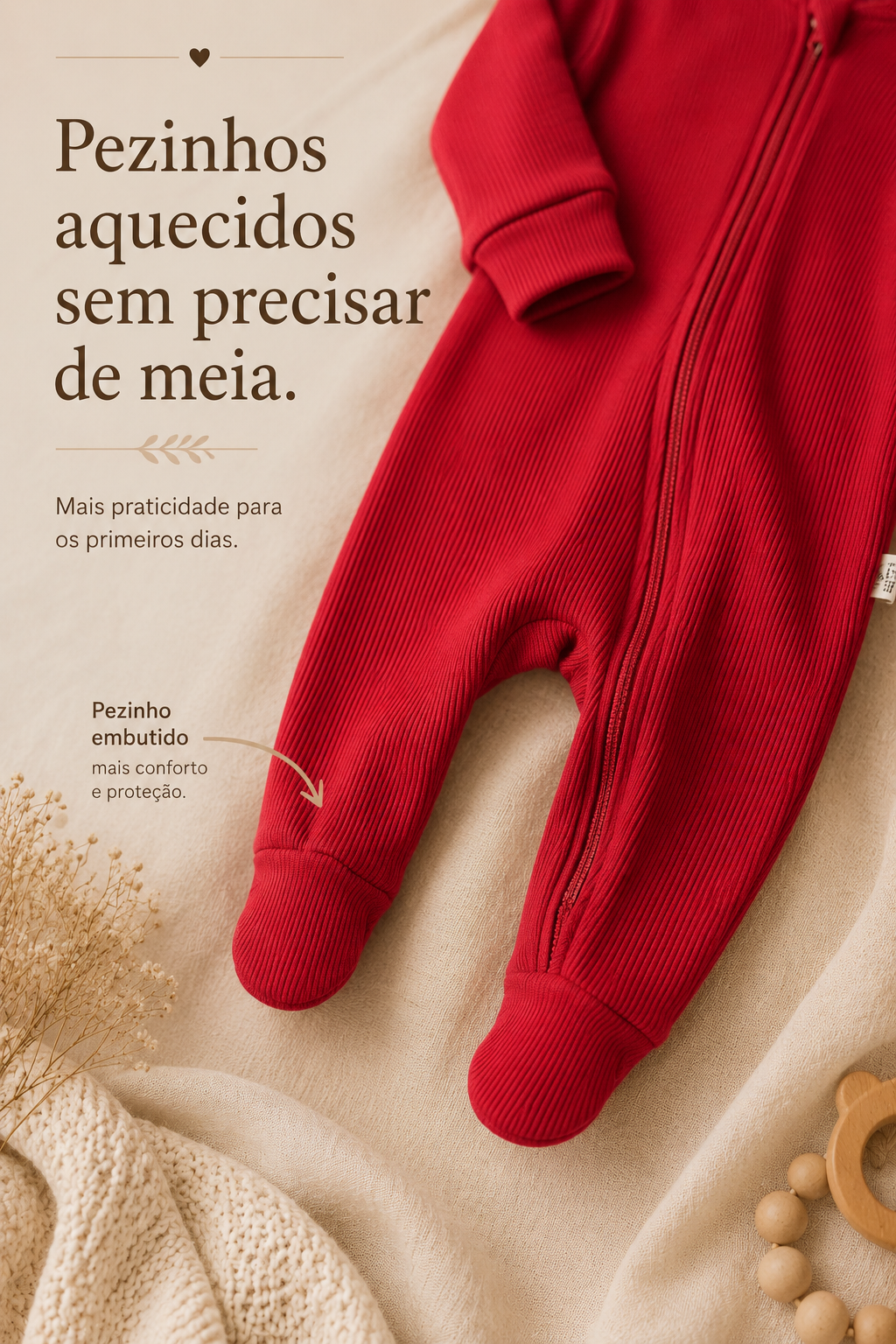 Saída Maternidade – Recém-Nascido a 3 Meses | Tomate