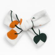 Presilha de Cabelo Infantil - Algodão Premium Estampa Exclusiva | Cerejinhas