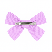 Presilha de Cabelo Infantil – Algodão Premium Canelado | Rosa Claro