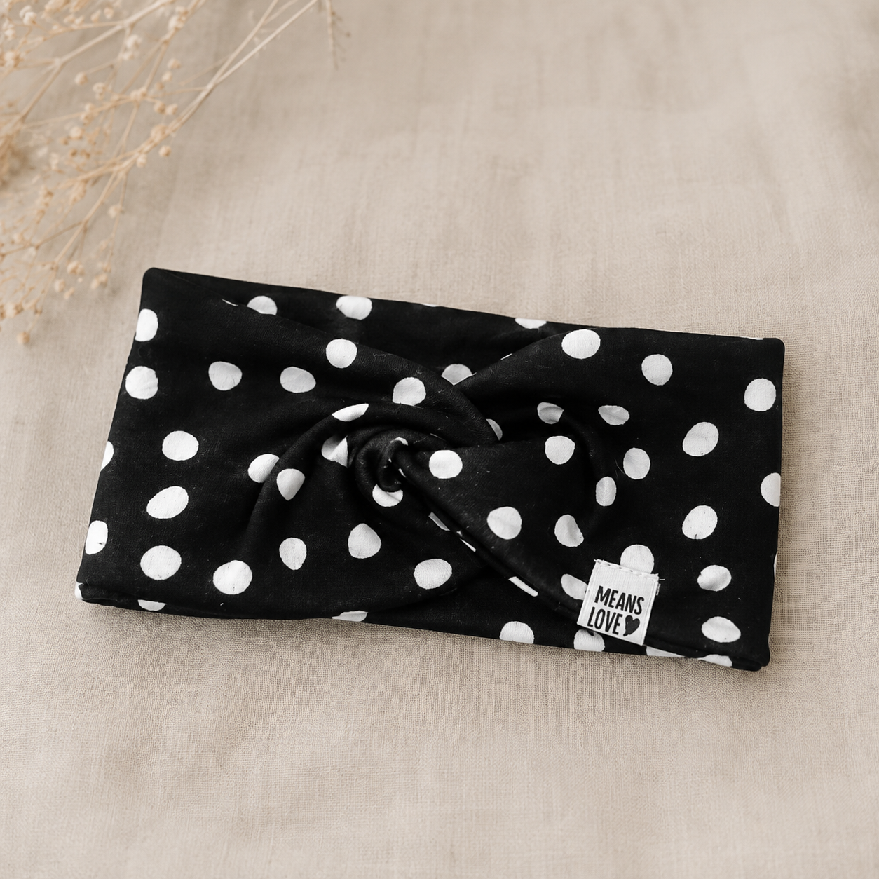 Faixinha de Cabelo - Cotton Adapt | Poá Paris