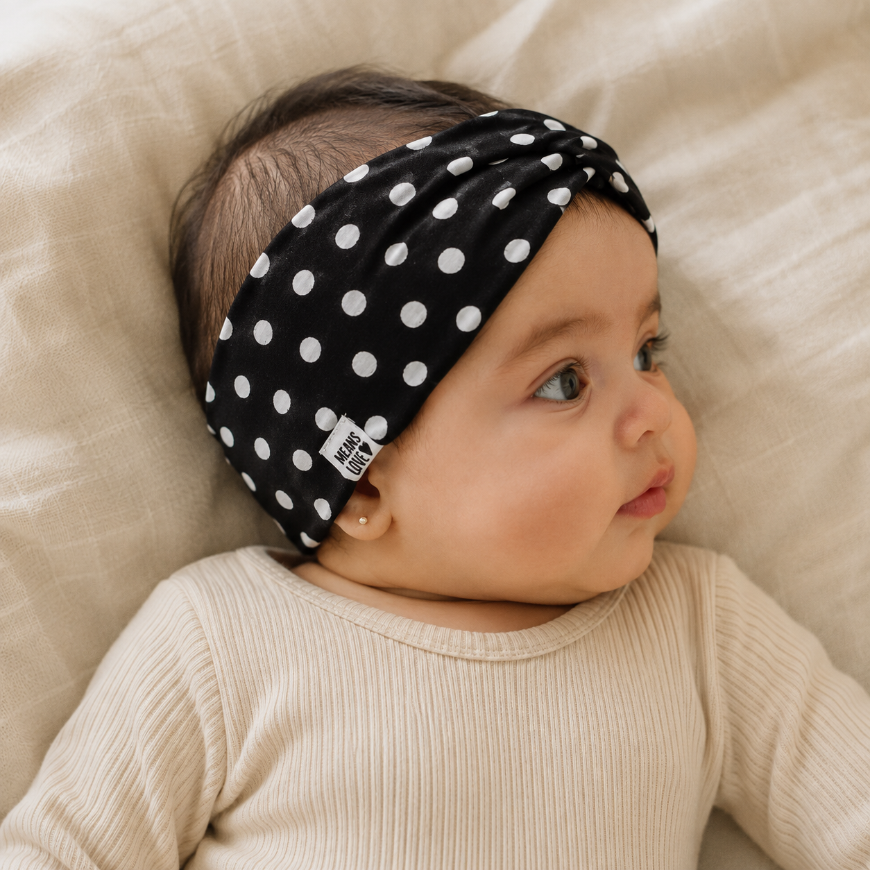 Faixinha de Cabelo - Cotton Adapt | Poá Paris