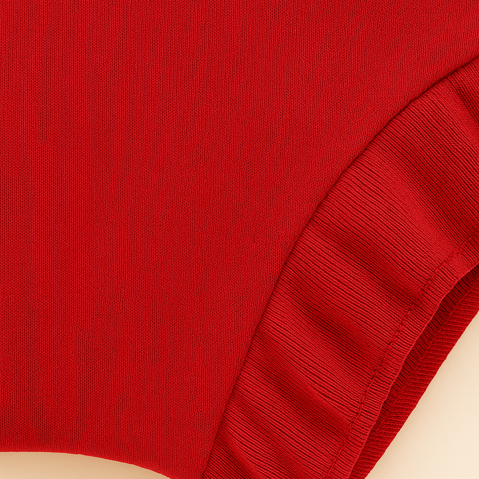 Short Bebê e Infantil Menina – Algodão Premium Liso | Terracota