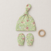 Saída Maternidade Recém-Nascido 4 Peças - Cotton Adapt | Jardim de Primavera