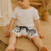 Bermuda Bebê/Infantil Menino – Malha Algodão Estampado | Fósseis