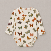 Body Kimono Recém-Nascido à 3 Meses - Cotton Adapt | Butterflies