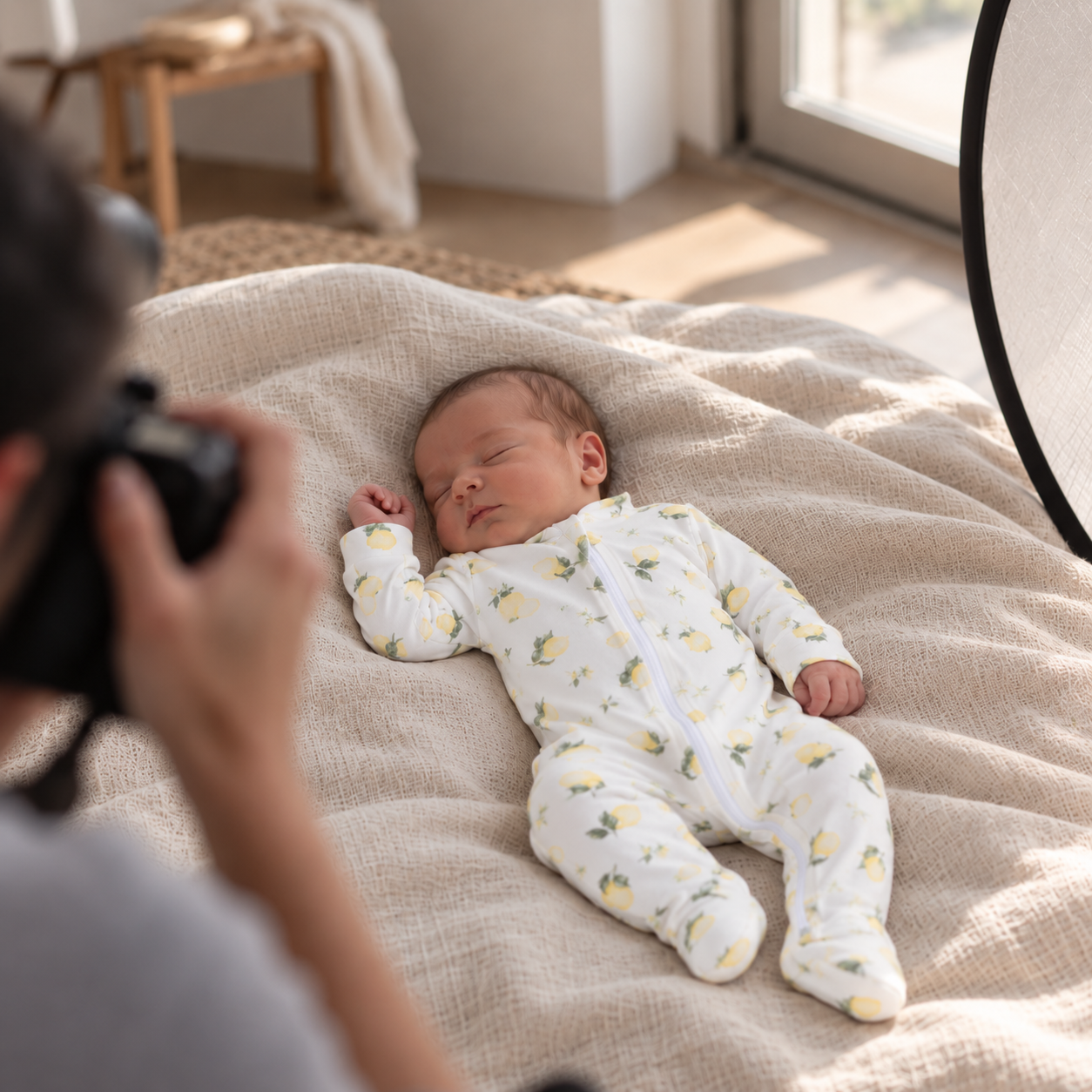 Macacão Recém-Nascido a 3 Meses – Cotton Adapt | Lemons