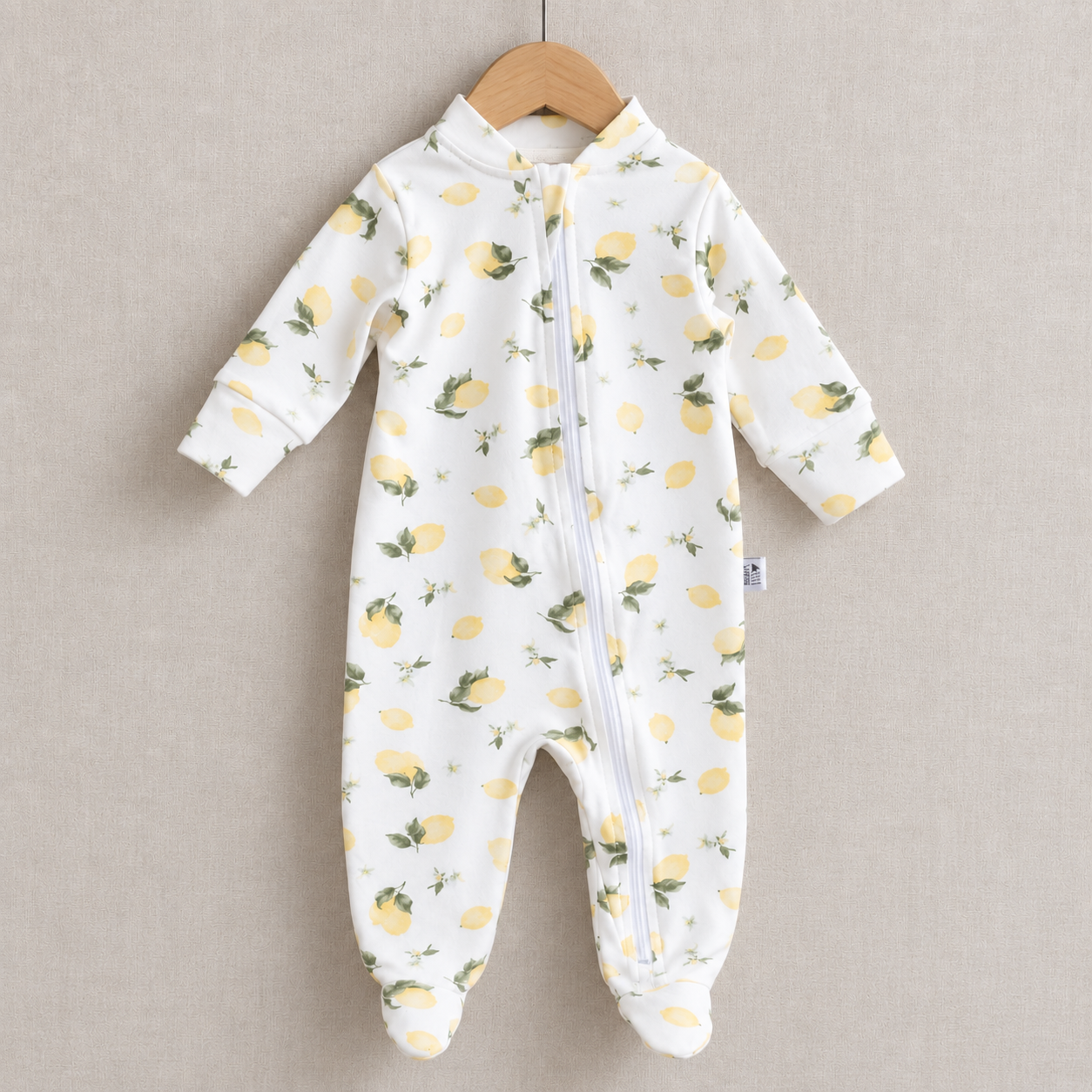 Macacão Recém-Nascido a 3 Meses – Cotton Adapt | Lemons
