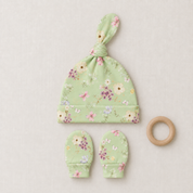 Saída Maternidade Recém-Nascido 4 Peças - Cotton Adapt | Jardim de Primavera