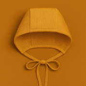 Touca Clássica Bloom - Algodão Canelado Premium Liso | Mostarda
