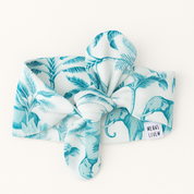 Laço de Cabelo Infantil Regulável – Algodão Premium Estampa Exclusiva | Selva