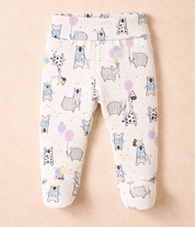 Kit: Body Kimono + Calça de Pezinho - Recém-Nascido à 3 Meses - Malha Algodão | Winter