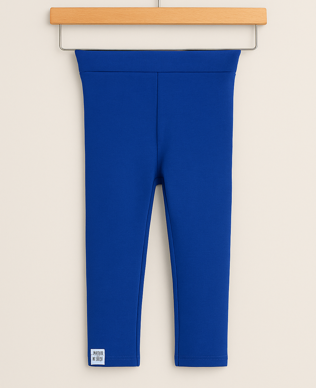 Legging Bebê e Infantil Menina – Tecido Algodão Stretch Liso | Cor Azul Royal