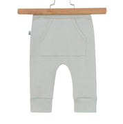 CALÇA BEBÊ/INFANTIL COM BOLSO UNISSEX [MALHA ALGODÃO - LISA] - OFFWHITE