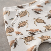 Calça Bolsão Canguru - Algodão Premium | Tartarugas Aquareladas