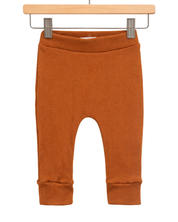 Calça - Algodão Canelado | Caramelo