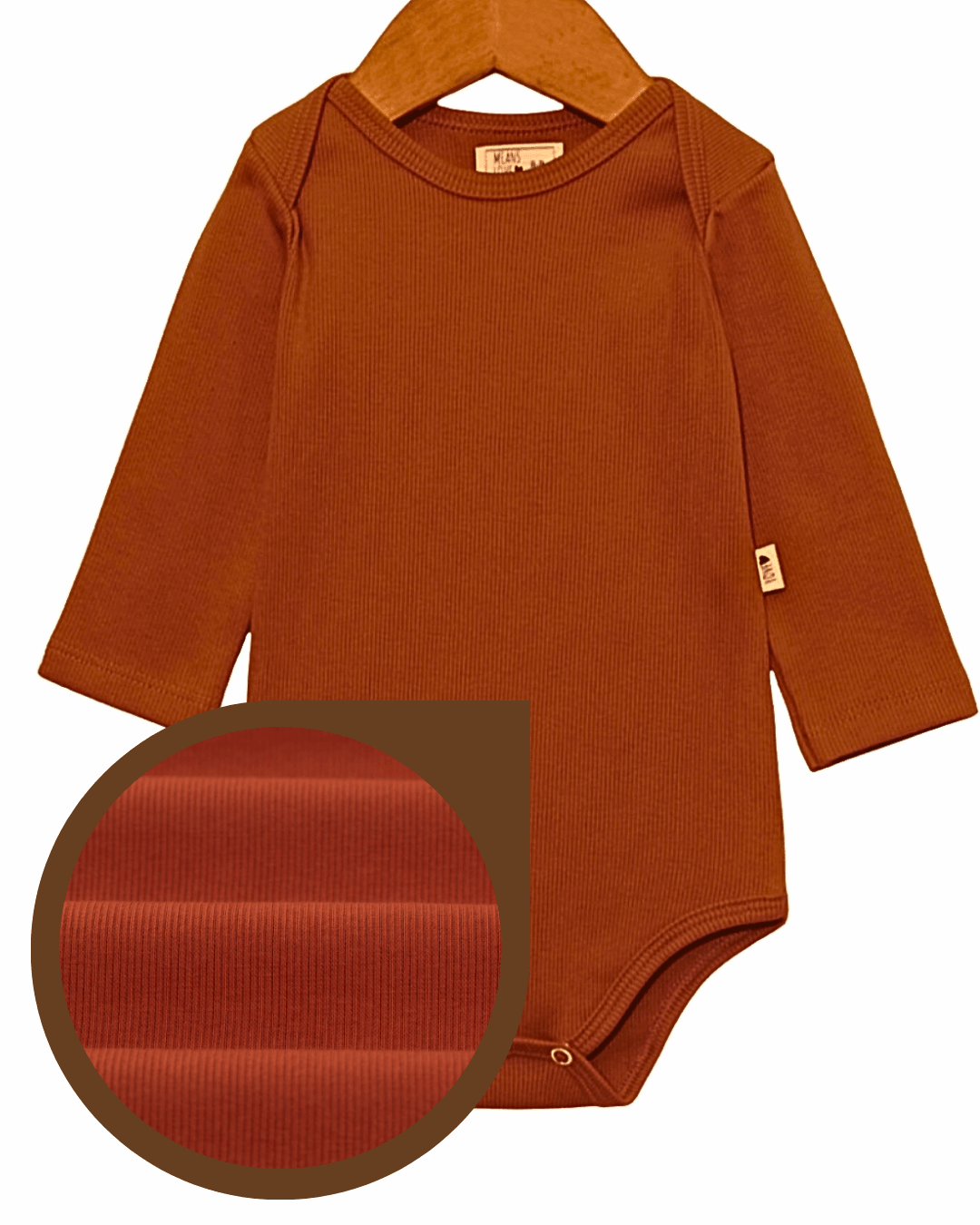 Body Bebê e Infantil Unissex – Tecido Canelado Premium Liso | Cor Telha