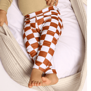 Legging Bebê/Infantil Menina [Algodão - Estampada] - Grid