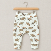 Calça Bolsão Canguru - Algodão Premium | Tartarugas Aquareladas